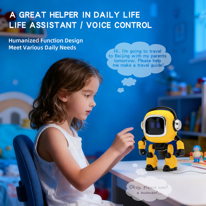 Universal Remote Control - KI-Interaktiver Roboter-Spielzeug mit Sprachsteuerung, Eingebauter Geschichtenerzähler