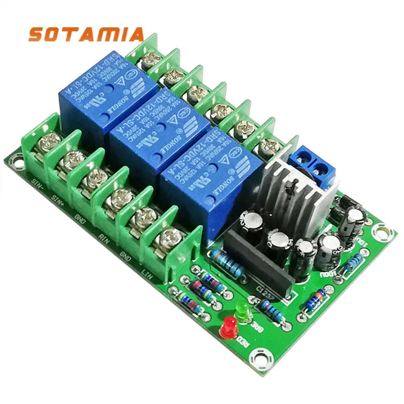 Home Cinema Theater - SOTAMIA 600W 2.1 Verstärker Lautsprecherschutz Audio-Board