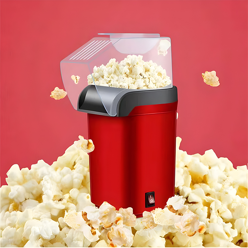 Popcorn Machine Home - Vollautomatische elektrische Popcornmaschine mit hoher Popcorn-Produktionsrate,