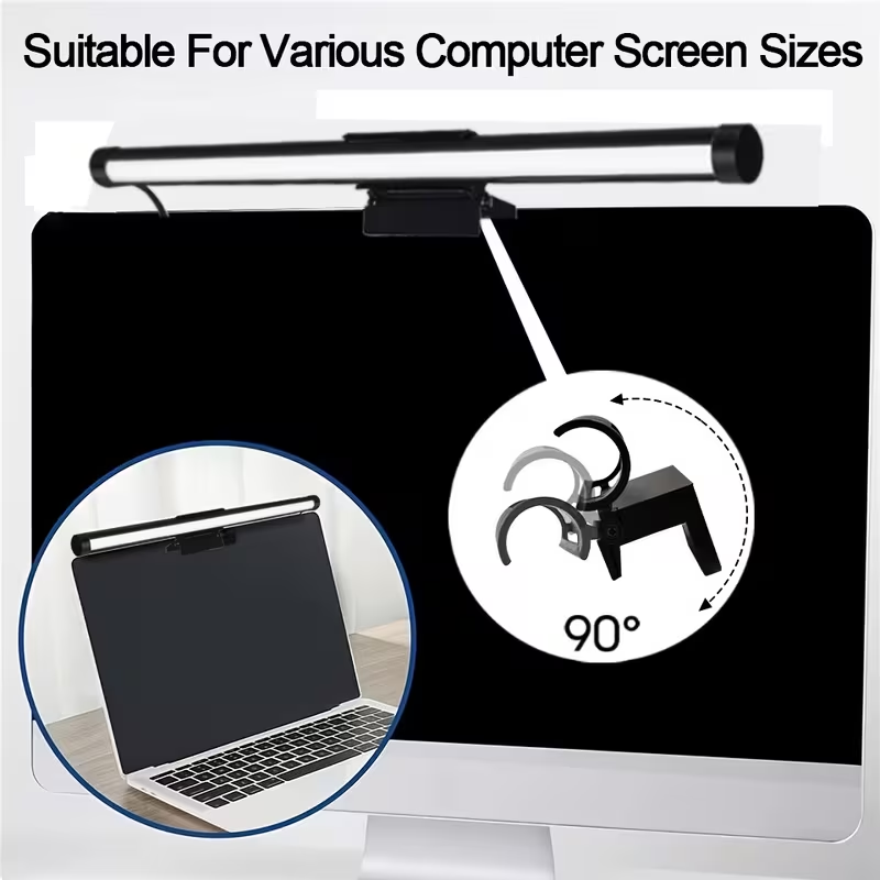 Home Cinema Led - LED-Monitor-Lichtleiste, Computerlampe, Leselampe, Bildschirm-Hängeleuchte, stufenlos dimmbare