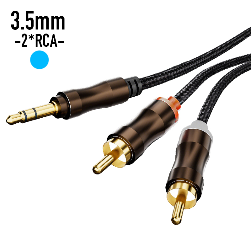 Home Cinema Theater - RCA zu 3,5 mm Klinke Aux-Audiokabel