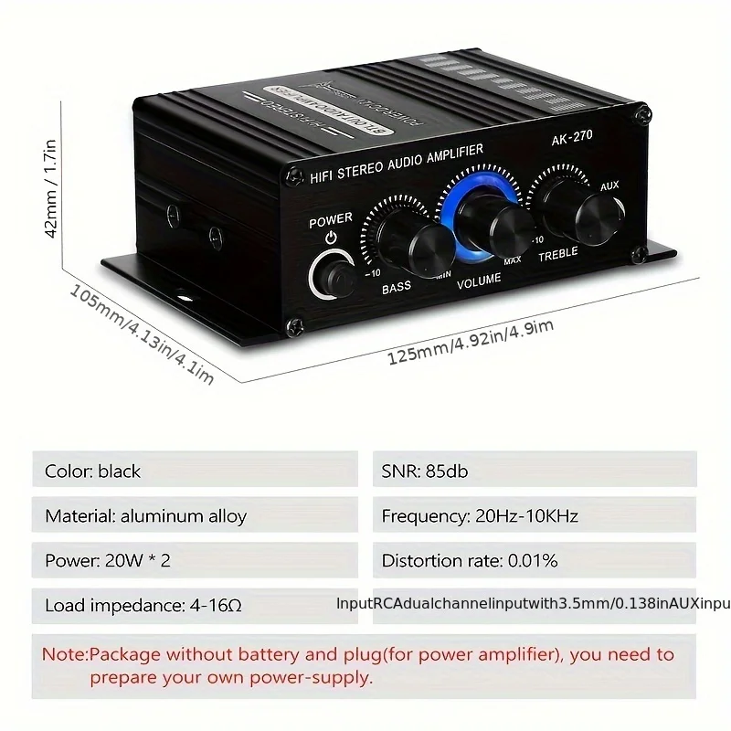 AK-270 HIFI-Verstärker Kanal 2 – Home Cinema Theater Bewertung und Preis