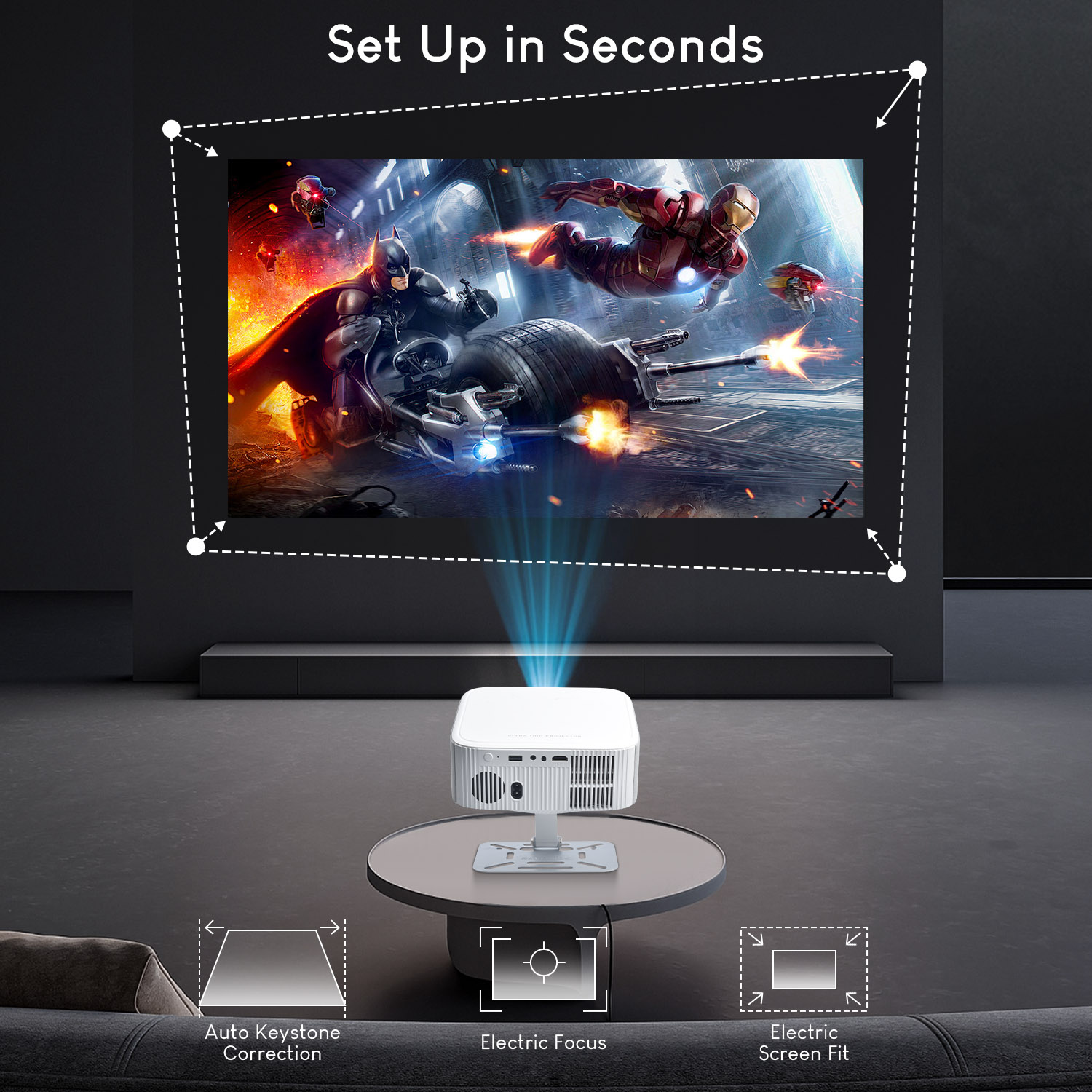 Salange Netflix Projektor P92M – Netflix Home Cinema Bewertung und Preis