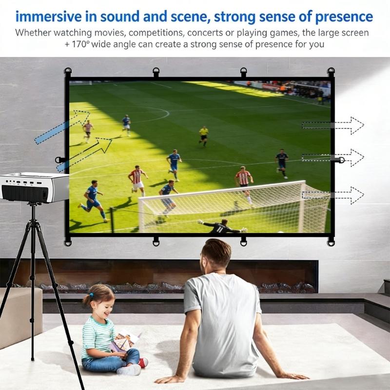 16:9-D-Ring-Projektor-Leinwand – Home Cinema Releases Bewertung und Preis