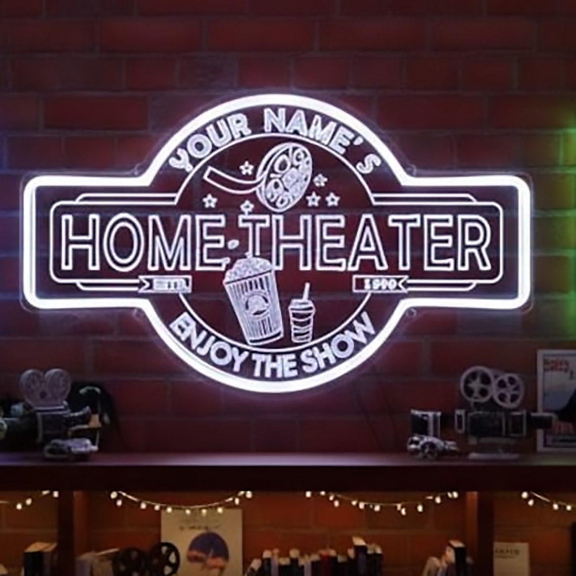 Maßgefertigtes Heimkino-Neonsc – Home Cinema Theater Bewertung und Preis