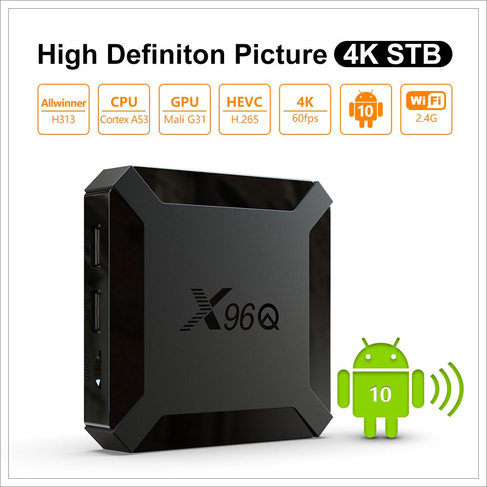Original X96Q TV-Box Android10 – Netflix Home Cinema Bewertung und Preis