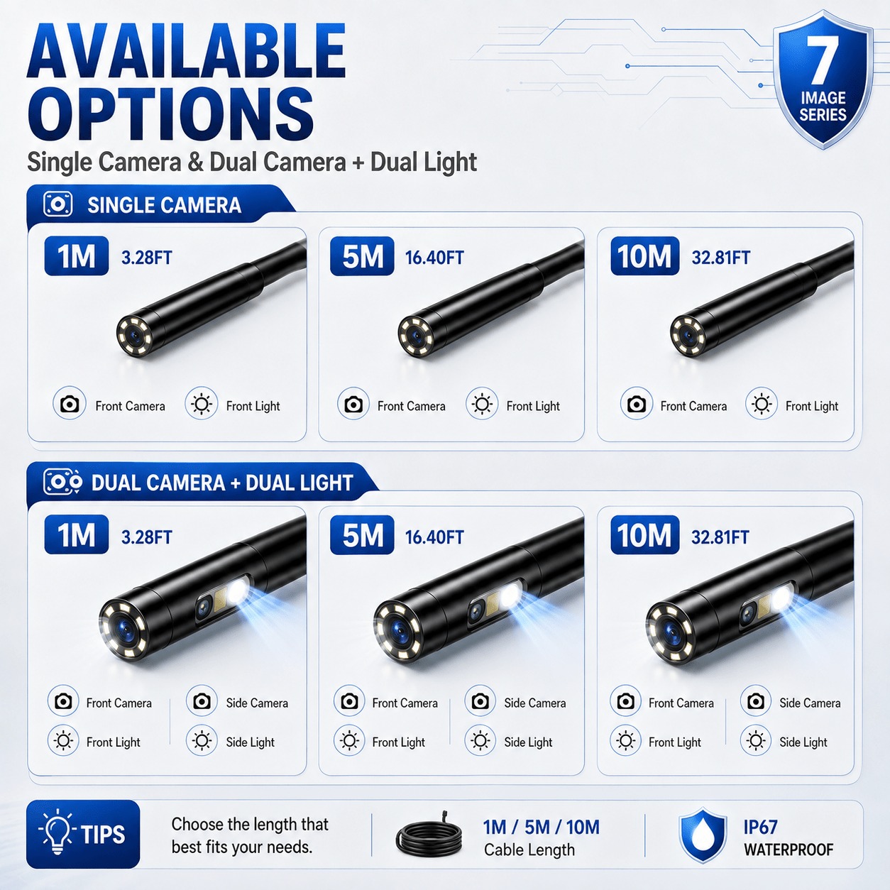 10 m/33 ft langes Kabel, Doppe – Home Cinema Led Bewertung und Preis