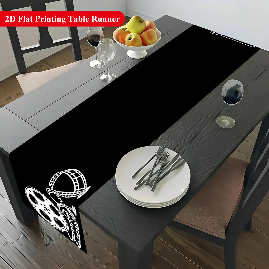 Tischläufer mit Aufdruck „Film – Home Cinema Restaurant Bewertung und Preis