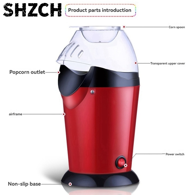 1200W Heißluft-Popcornmaschine – Popcorn Machine Home Bewertung und Preis