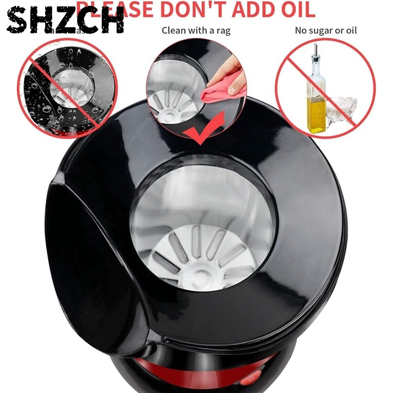 1200W Heißluft-Popcornmaschine – Popcorn Machine Home Bewertung und Preis