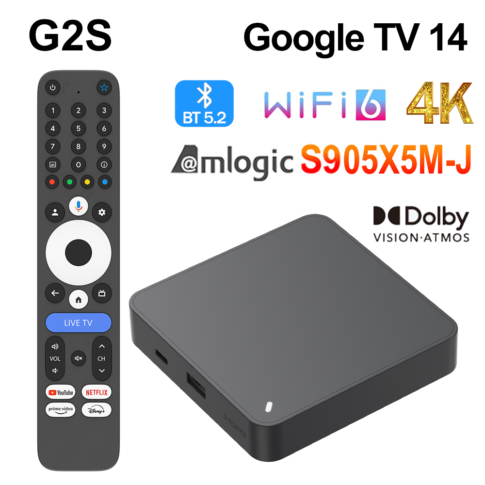 G2S GTV TV BOX GoogleTV 14 Aml – Netflix Home Cinema Bewertung und Preis