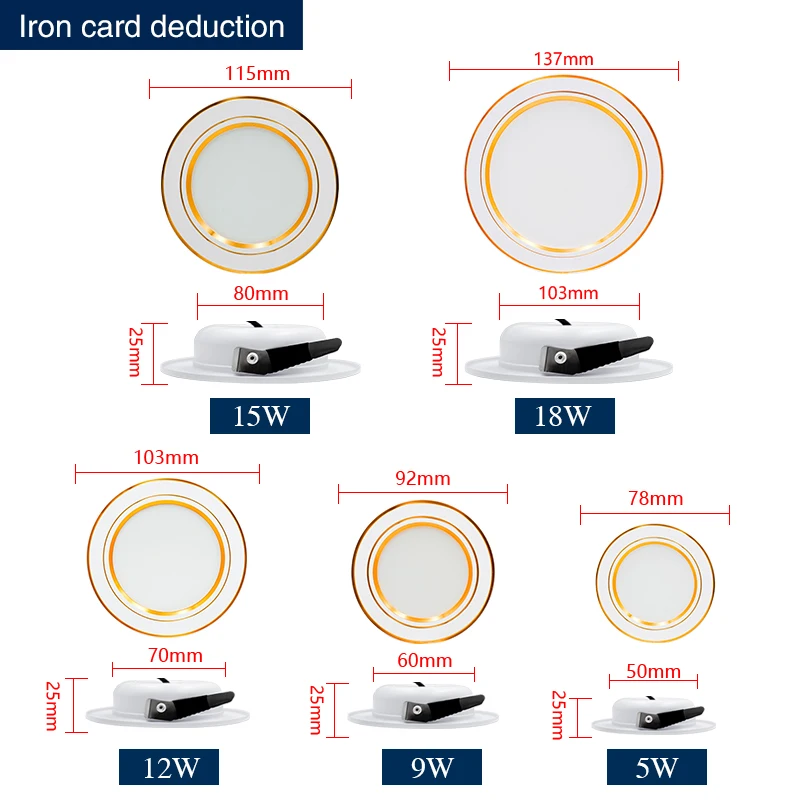 Led Downlight Einbau Runde Dec – Home Cinema Led Bewertung und Preis