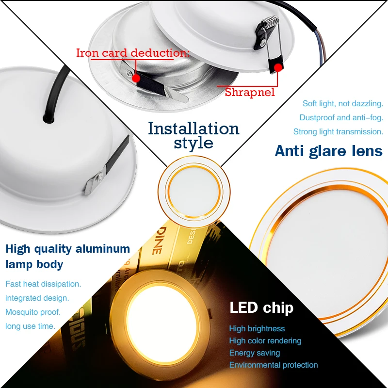 Led Downlight Einbau Runde Dec – Home Cinema Led Bewertung und Preis